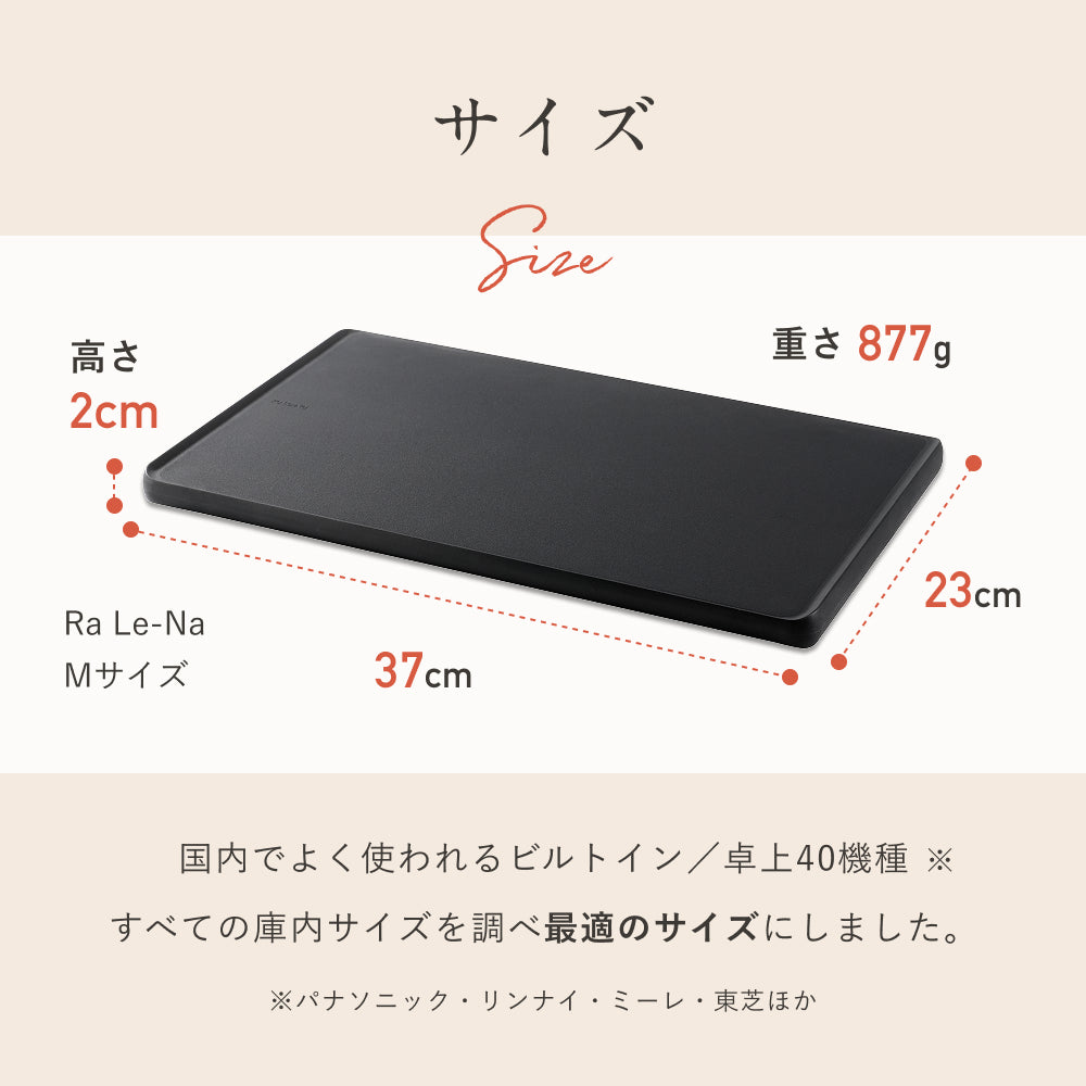 毎日、毎日、使いやすいまな板Ra Le-Na